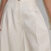 Pantalón Wide Leg Blanco Crudo - Imagen 3